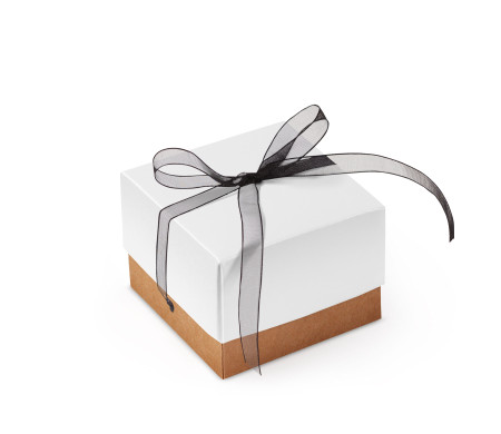 Schöne Geschenkbox mit Deckel und Schleife
